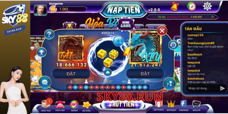 Game bài đổi thưởng sky88